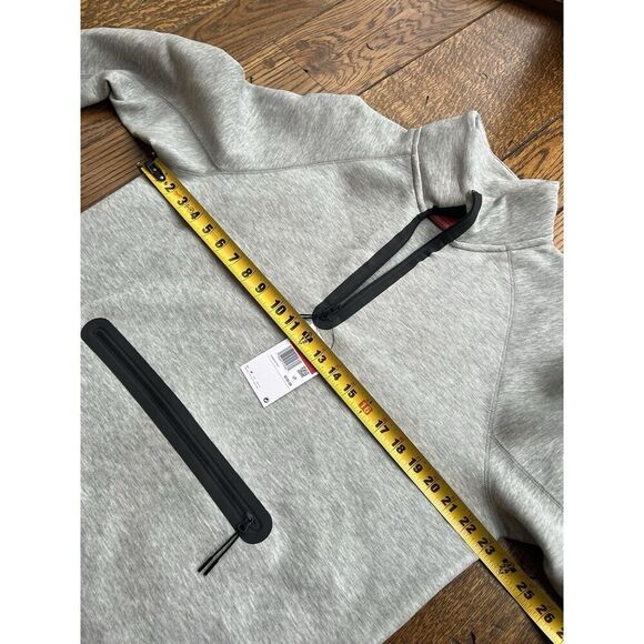 Nike Sportswear Tech Fleece Men's 1/2-Zip Sweatshirt Gray NWT FB7998 Large - Picture 6 of 8